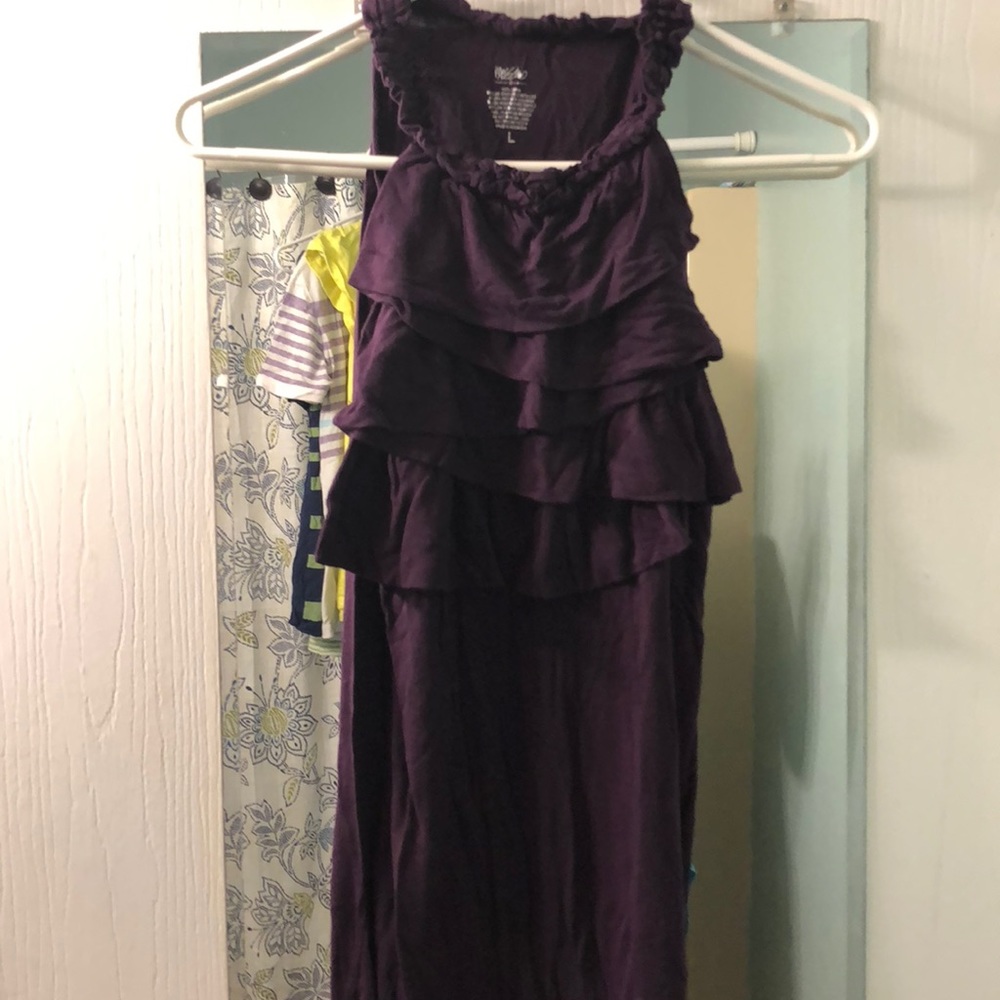 DONATED! Mossimo ruffle tank top